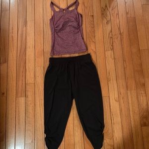 Prana tank top/ leggings outfit